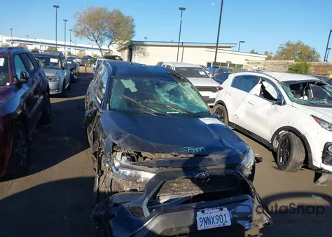 2021 Toyota Rav4 Xle из США, поврежденный, VIN 2T3W1RFV6MW165504